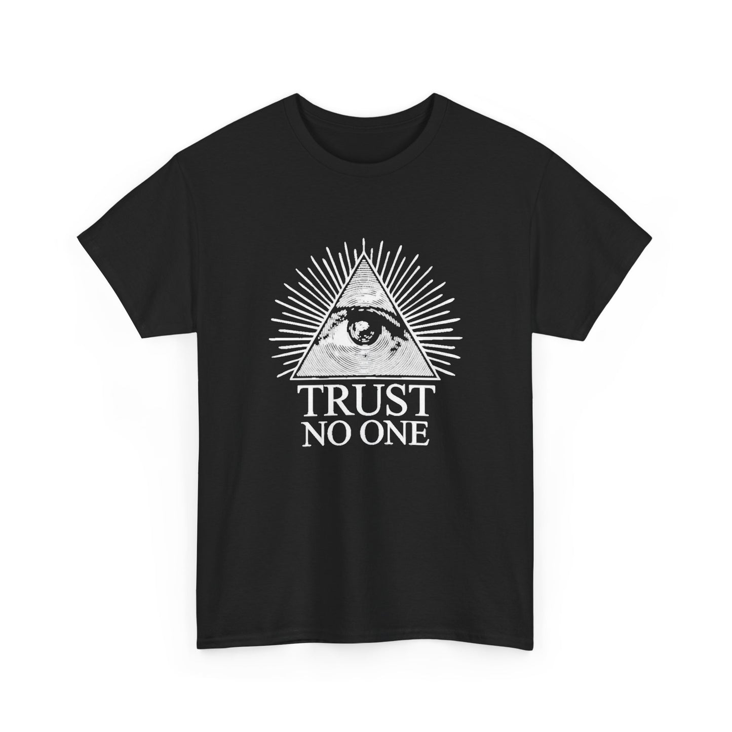 Trust No One Graphic T Shirt Unisex Heavy Cotton NEW Tee