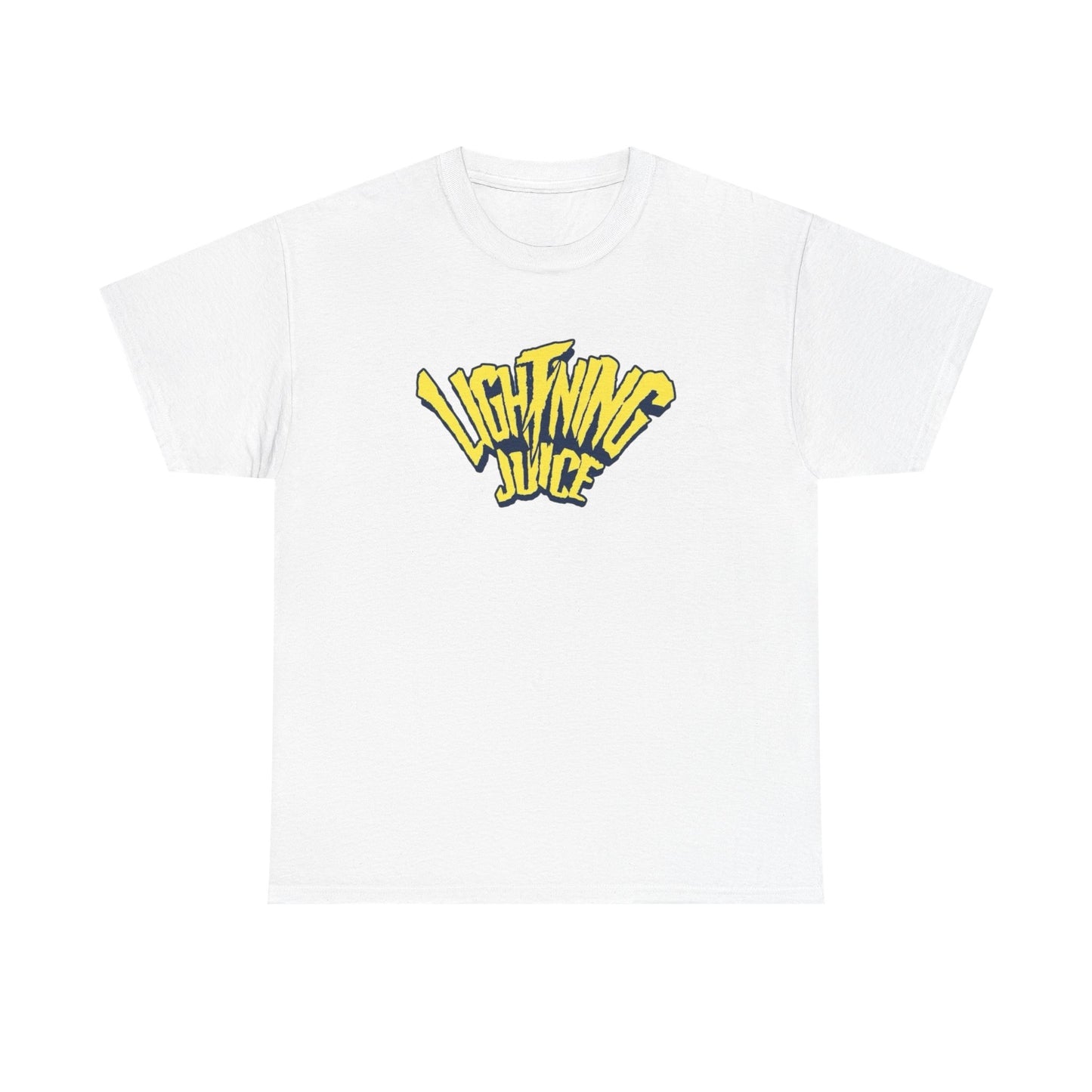 Lighting Juice Graphic T-Shirt Unisex Heavy Cotton Tee Gift NEW