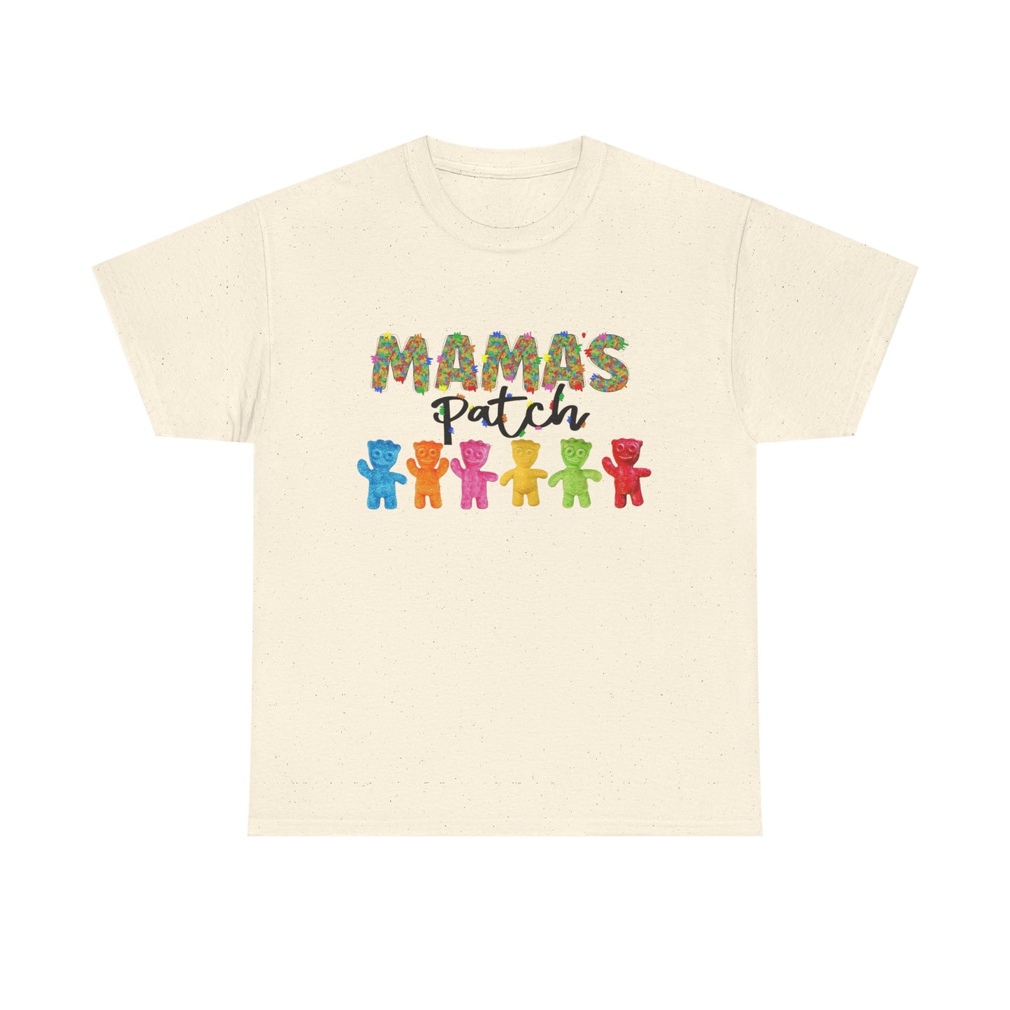 Mamas Patch Candy Cute Graphic T Shirt NEW Unisex Heavy Cotton Tee