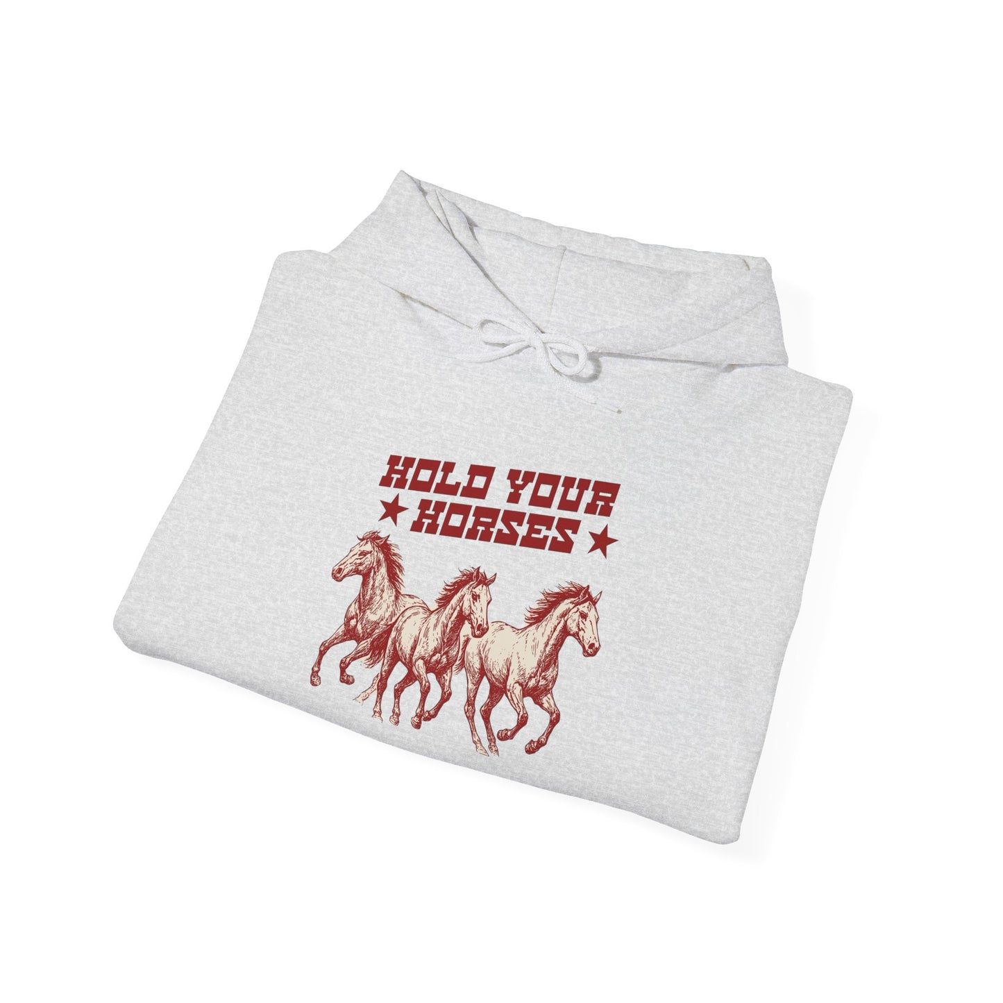 Hold Your Horses Hoodie NEW ADULT Unisex Hooded Sweatshirt