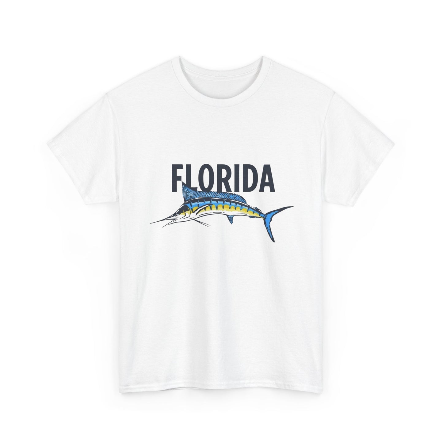 Florida Marlin Fishing Graphic T Shirt NEW ADULT