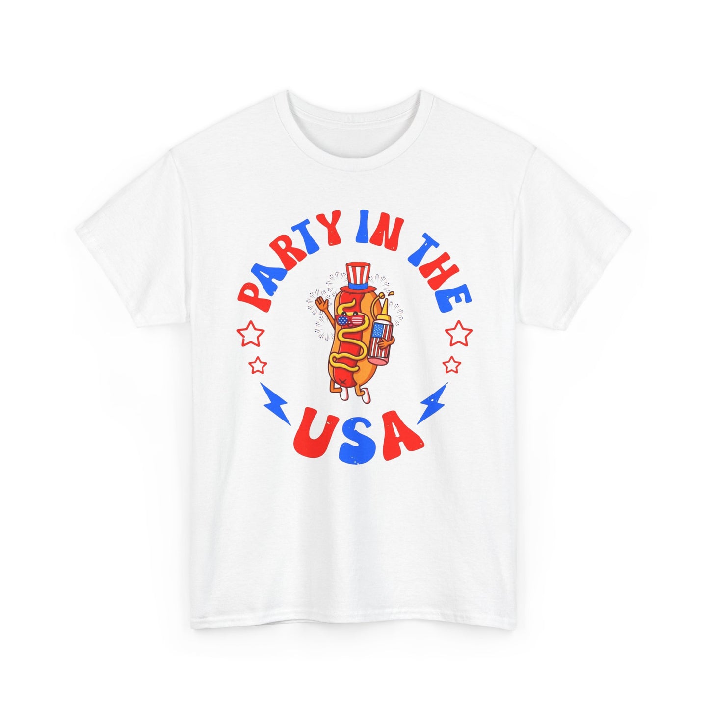 Party In The USA America Graphic T Shirt ADULT NEW