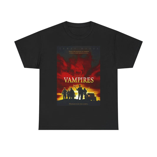 James Woods Vampire Movie Poster Shirt Retro Horror Unisex Heavy Cotton Tee