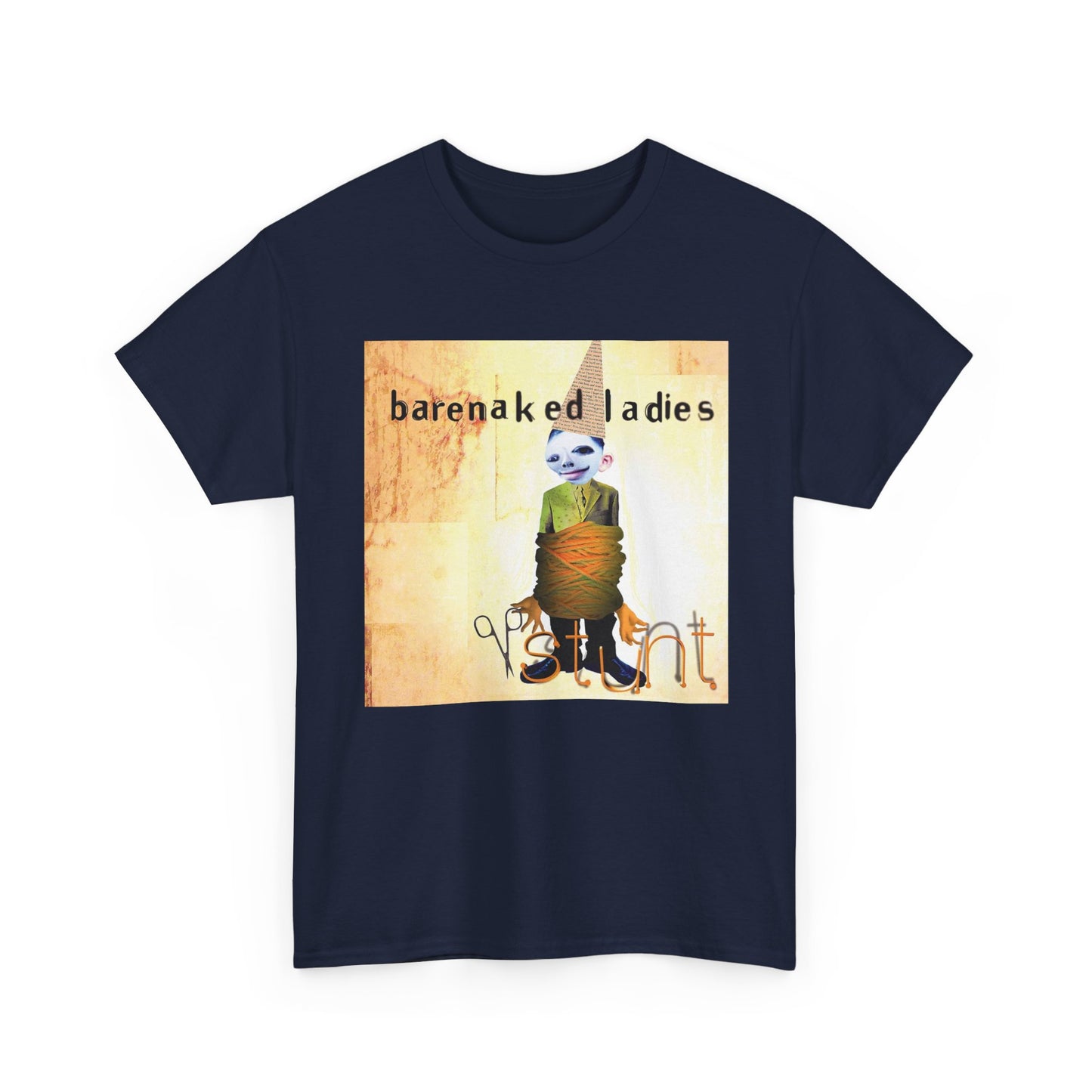 Bare naked Ladies Tshirt Album Cover Vintage Merch art Unisex Heavy Cotton Tee