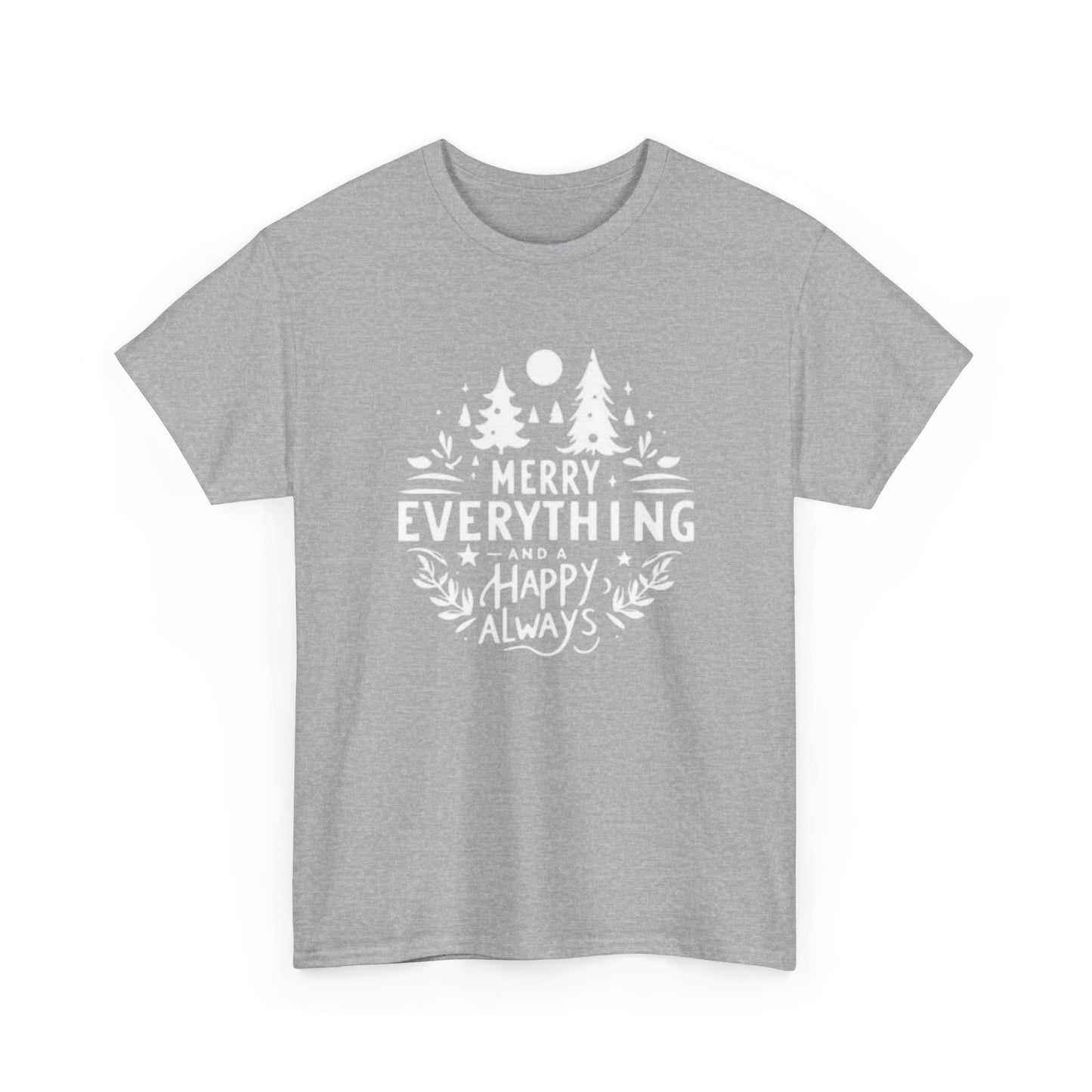 Merry Everything Holidays Graphic T Shirt NEW Adult Tee