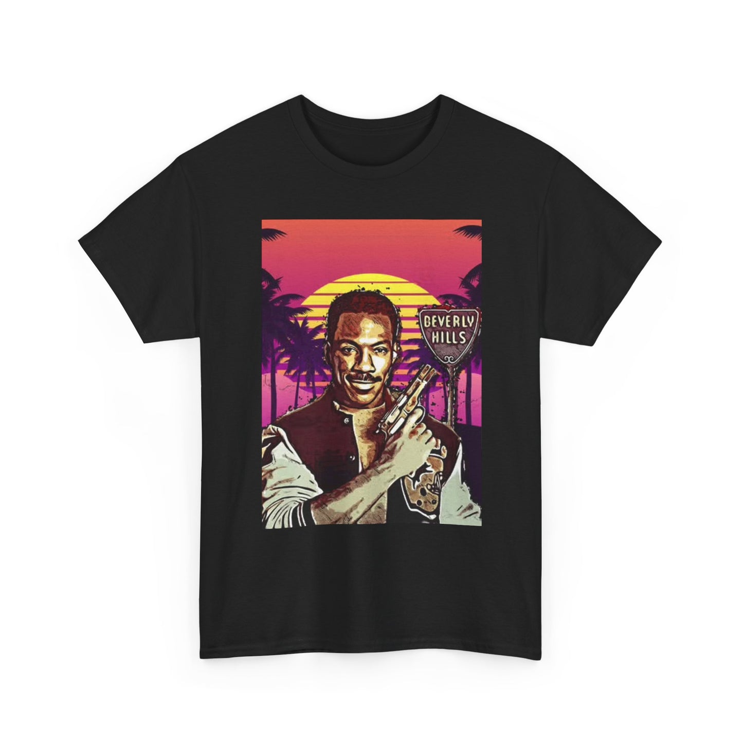 Beverly Hills Cop T Shirt BRAND NEW Apparel Unisex Heavy Cotton Tee