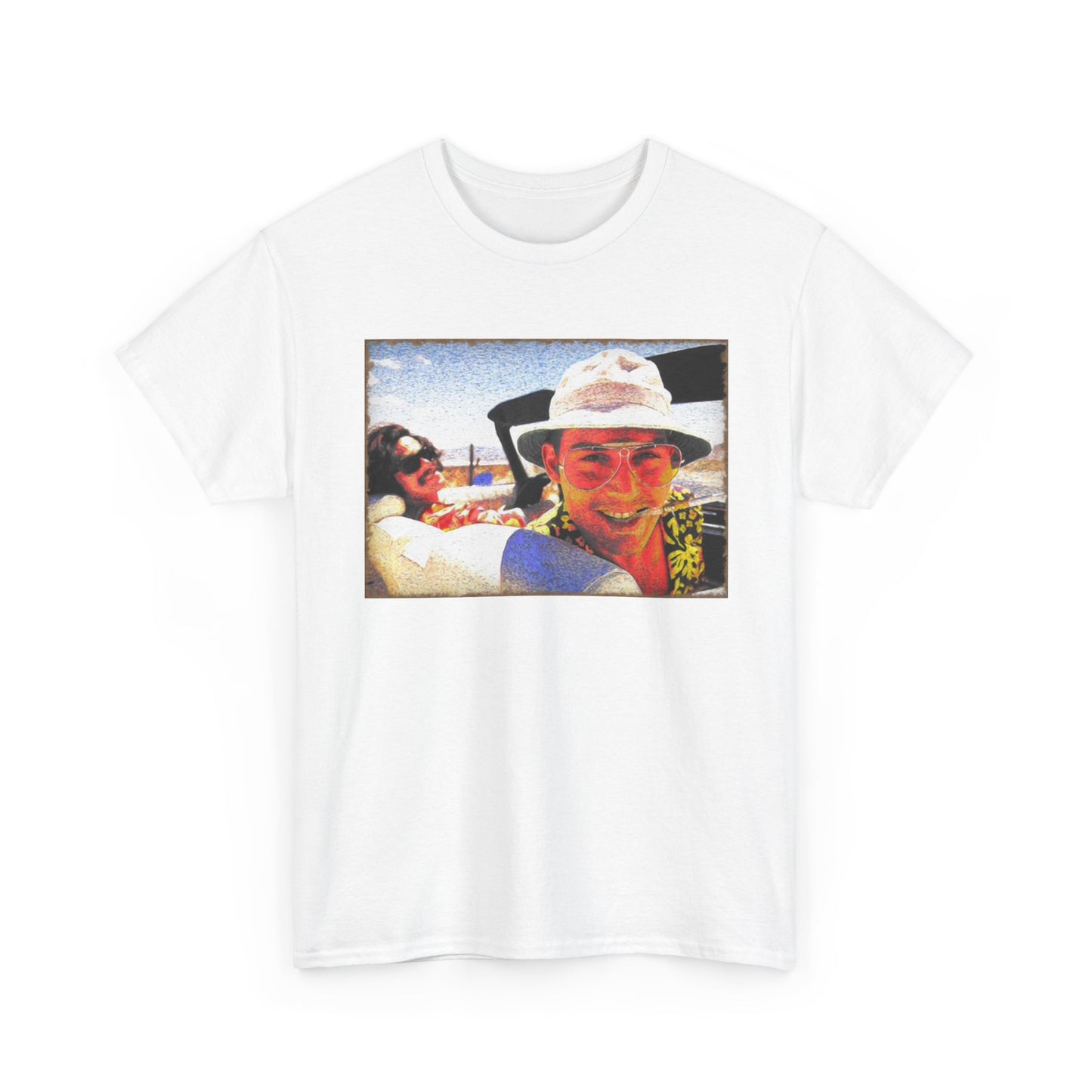 Fear And Loathing T Shirt BRAND NEW Apparel Unisex Heavy Cotton Tee