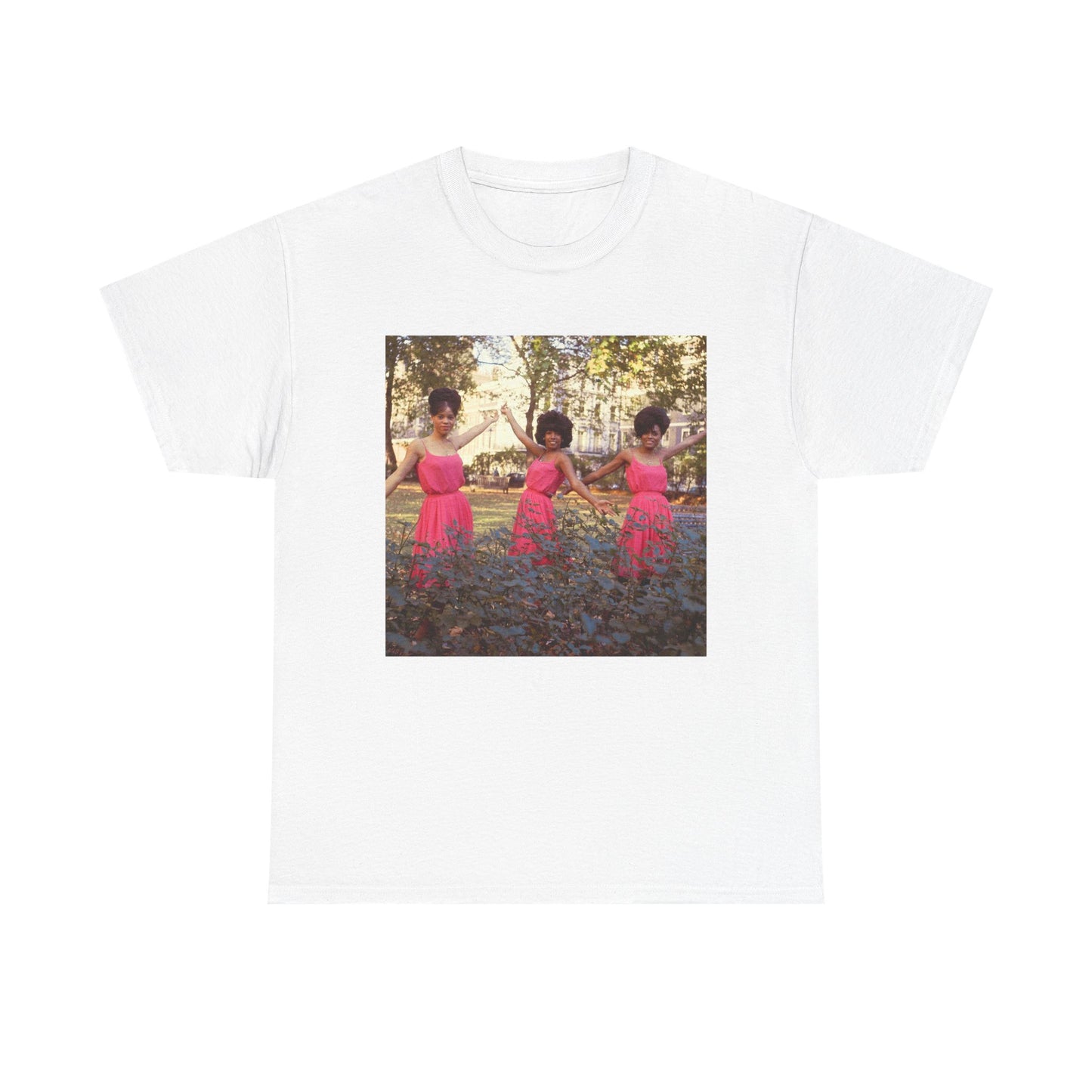 The Supremes Tshirt Vintage Diana Ross Retro Poster Unisex Heavy Cotton Tee 70s
