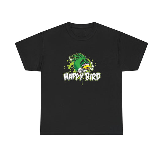 Happy Bird 420 Funny Graphic T Shirt S-5XL Unisex Cotton