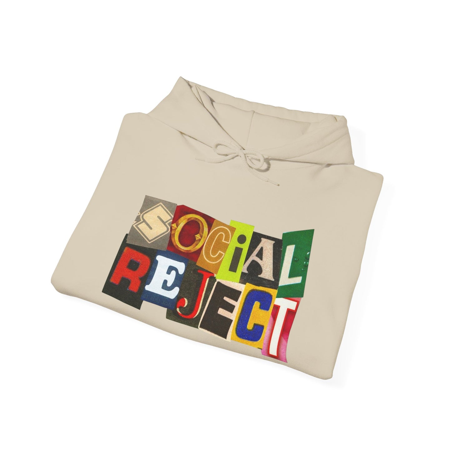 Social Reject Club Graphic Hoodie Unisex Heavy Blend™ Hooded Sweatshirt