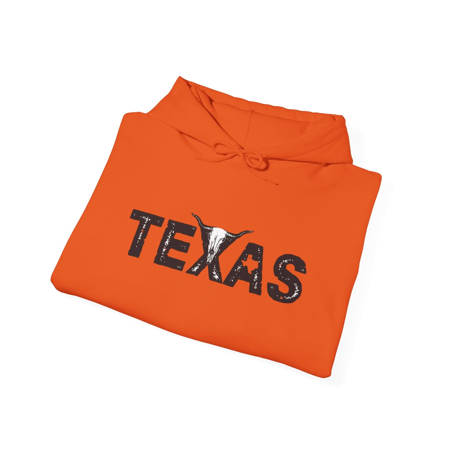 Texas Graphic Hoodie Longhorns Unisex Heavy Blend™ Hooded Sweatshirt