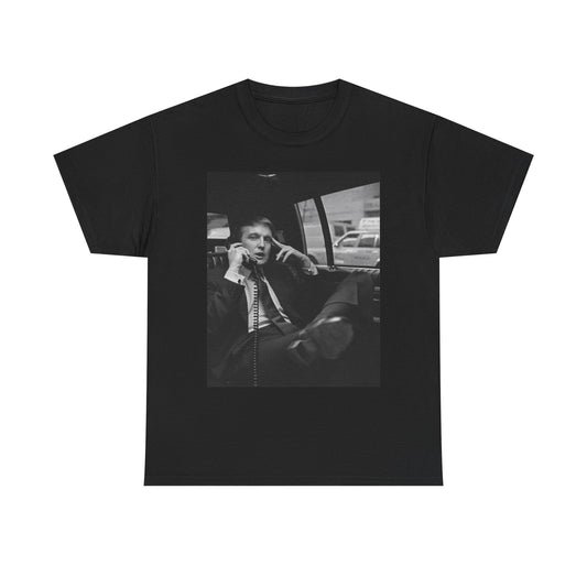 Trump Graphic T Shirt Vintage Limo New York Unisex Heavy Cotton Tee