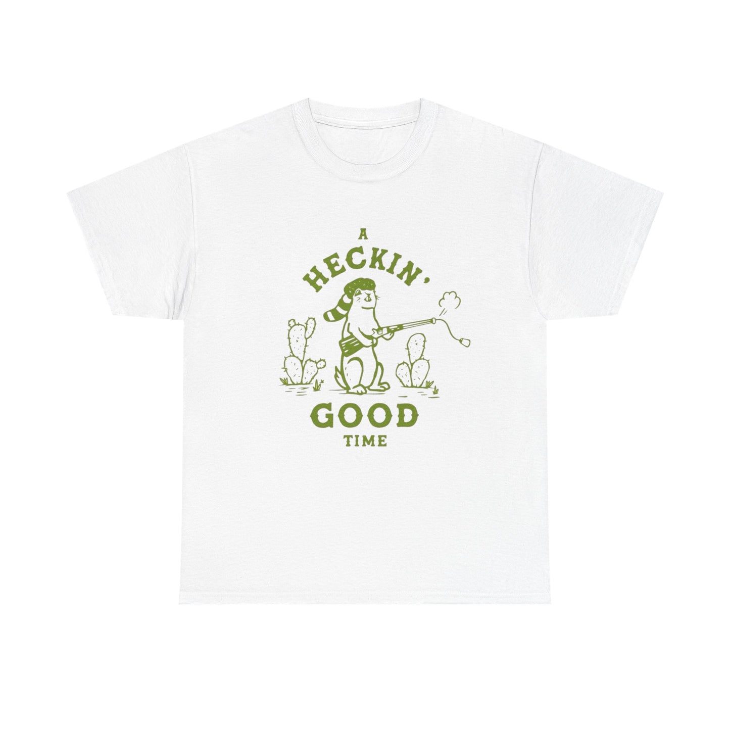 A Heckin Good Time Graphic T Shirt ADULT NEW