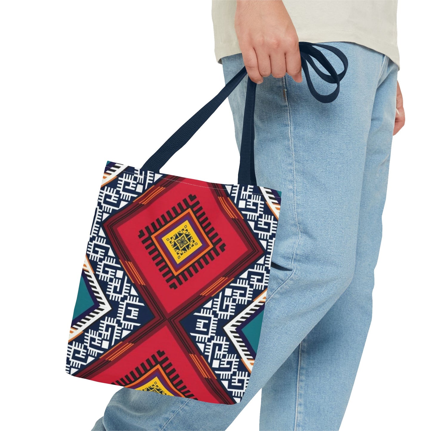 BRAND NEW WESTERN PRINT Multi Color TOTE BAG Fast Shipping (AOP) 11