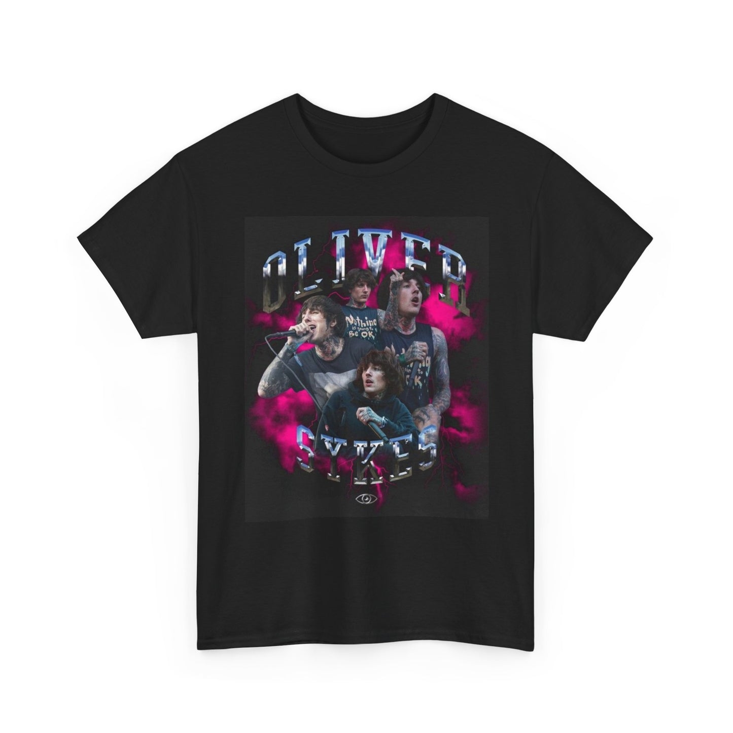 Oliver Sykes Shirt Apparel BRAND NEW Unisex Heavy Cotton Tee