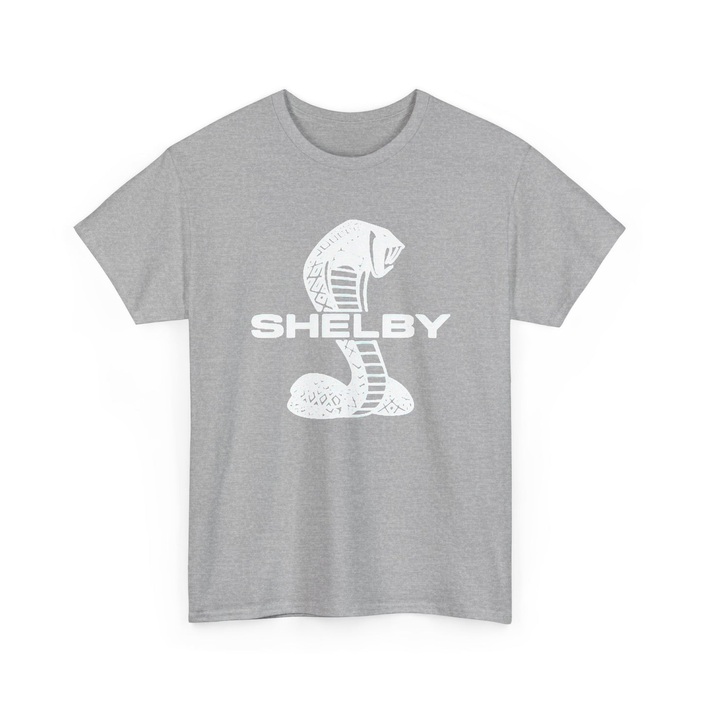 Shelby Graphic T Shirt Retro Ford Mustang Logo Vintage Unisex Heavy Cotton Tee