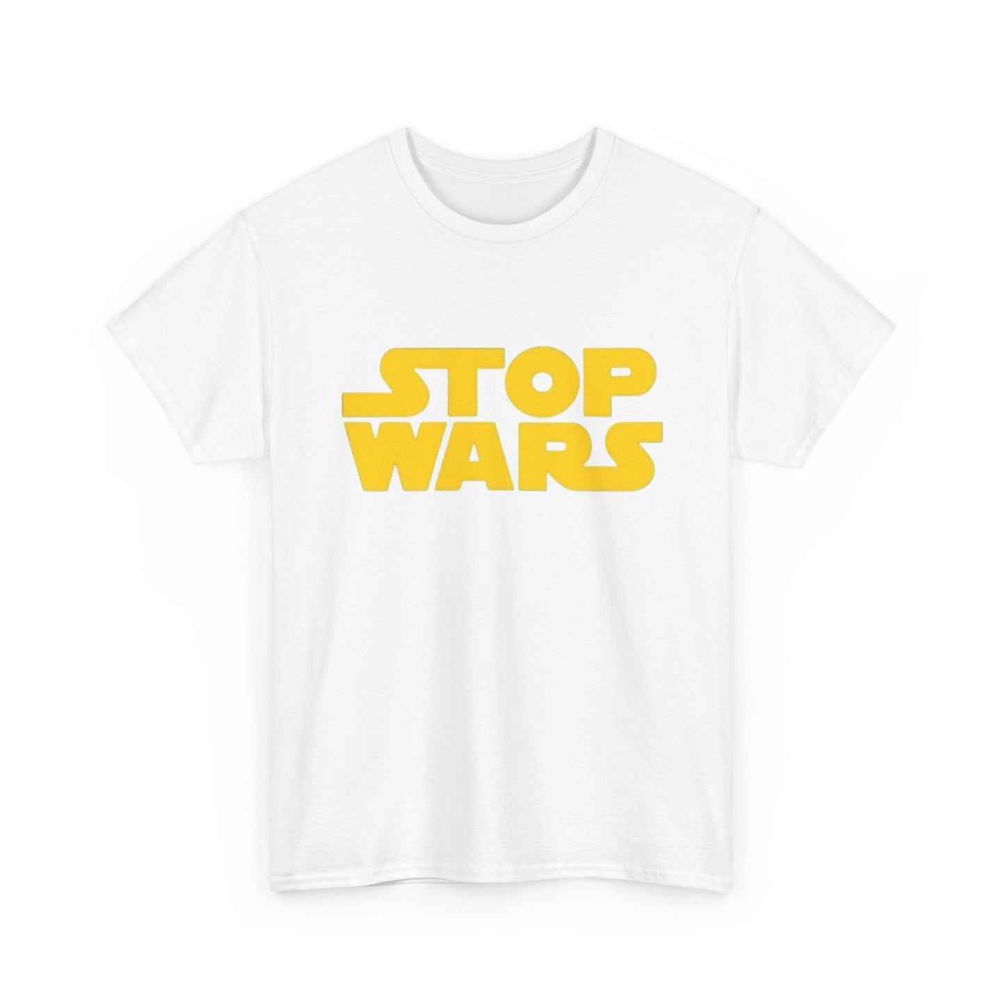 Stop Wars Graphic T Shirt NEW Adult Regular Sizing Tee