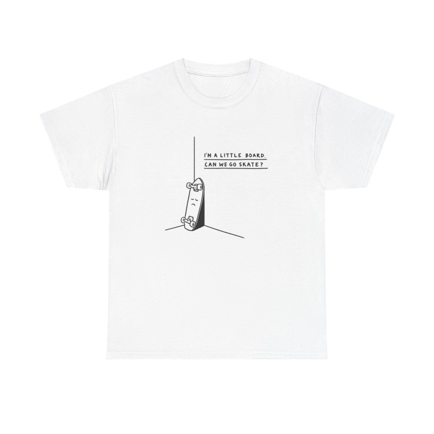Can We Go Skate T Shirt Unisex Heavy Cotton Tee