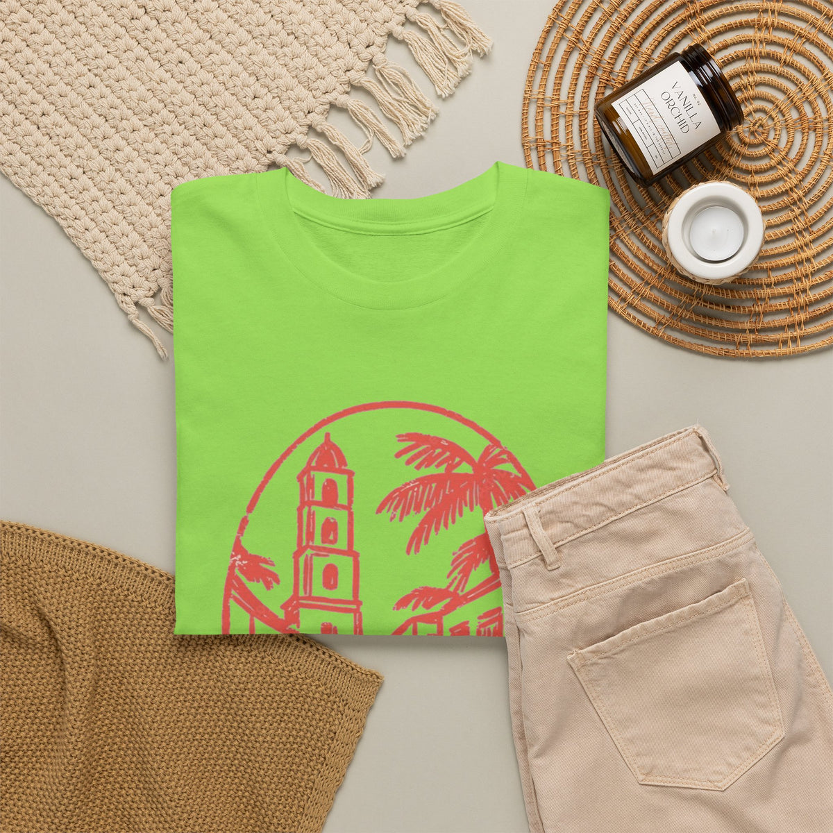Cuba Graphic T Shirt Men's Retro Travel Heavy Cotton Tee