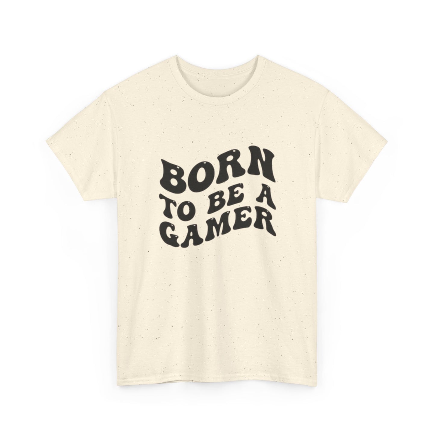 Born To Be A Gamer Graphic T Shirt Unisex Heavy Cotton Tee NEW Gift