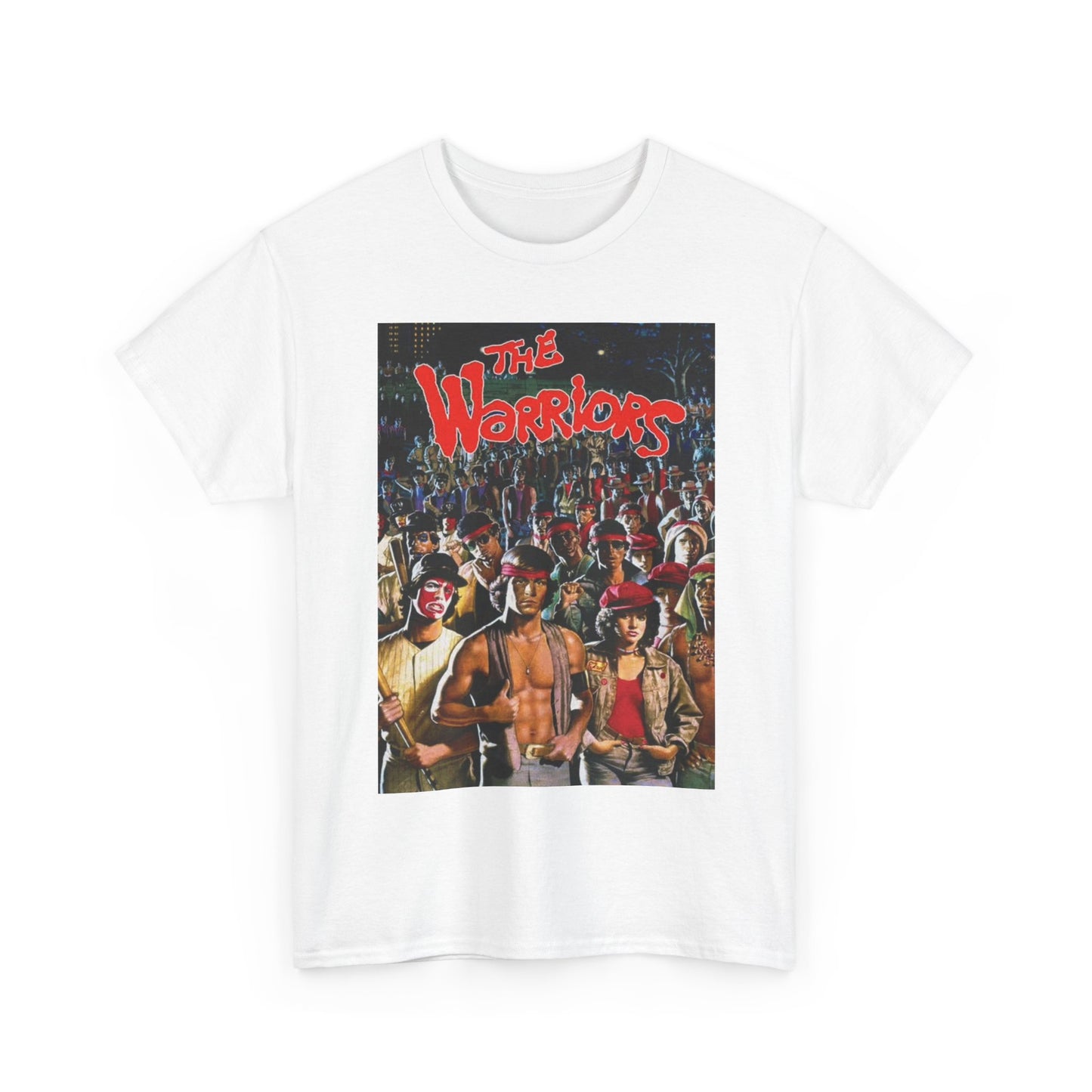 The Warriors Tshirt Vintage Movie Poster Retro Graphic 80s Unisex Heavy Cotton