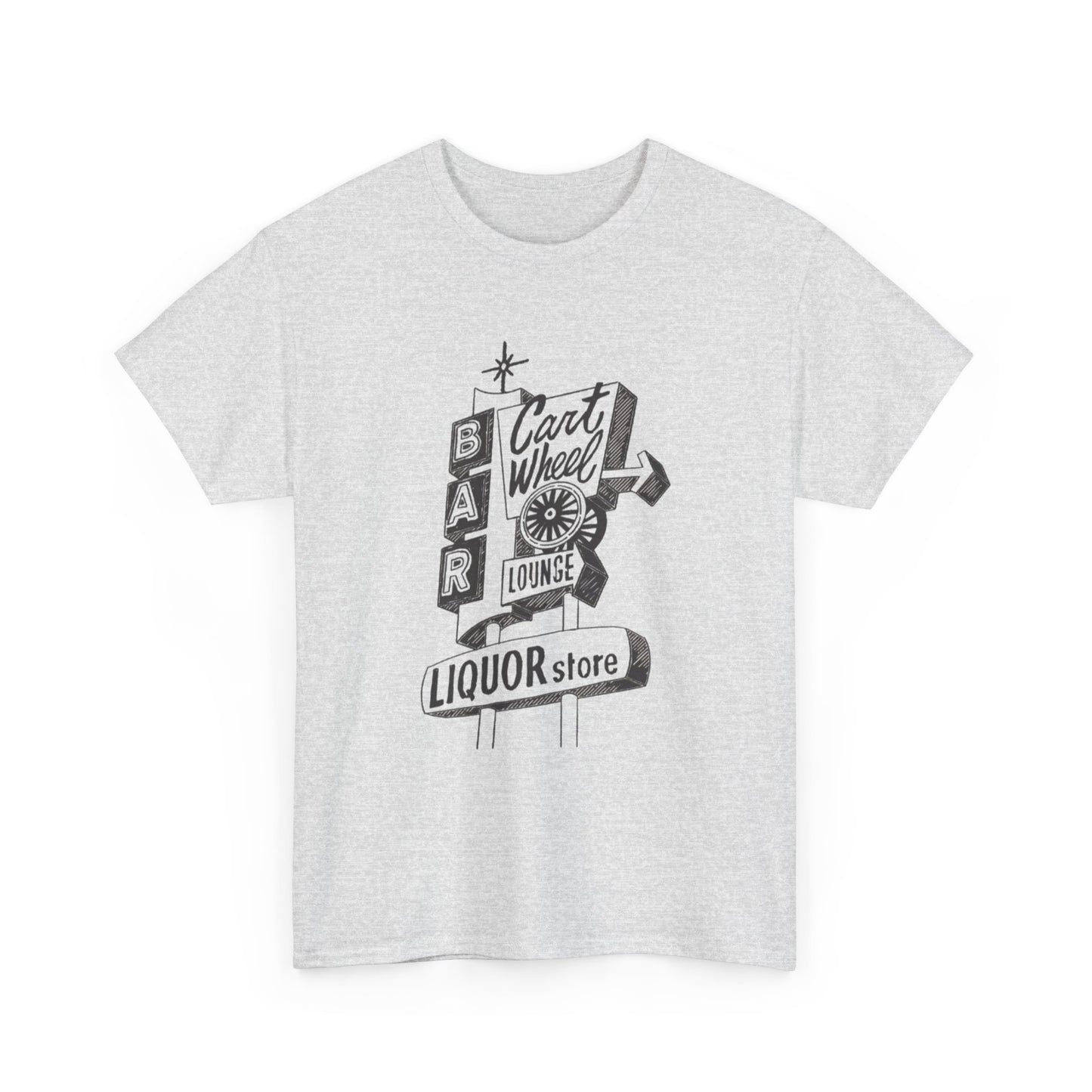 Bar Liquor Store Graphic T Shirt Unisex Heavy Cotton Tee Gift