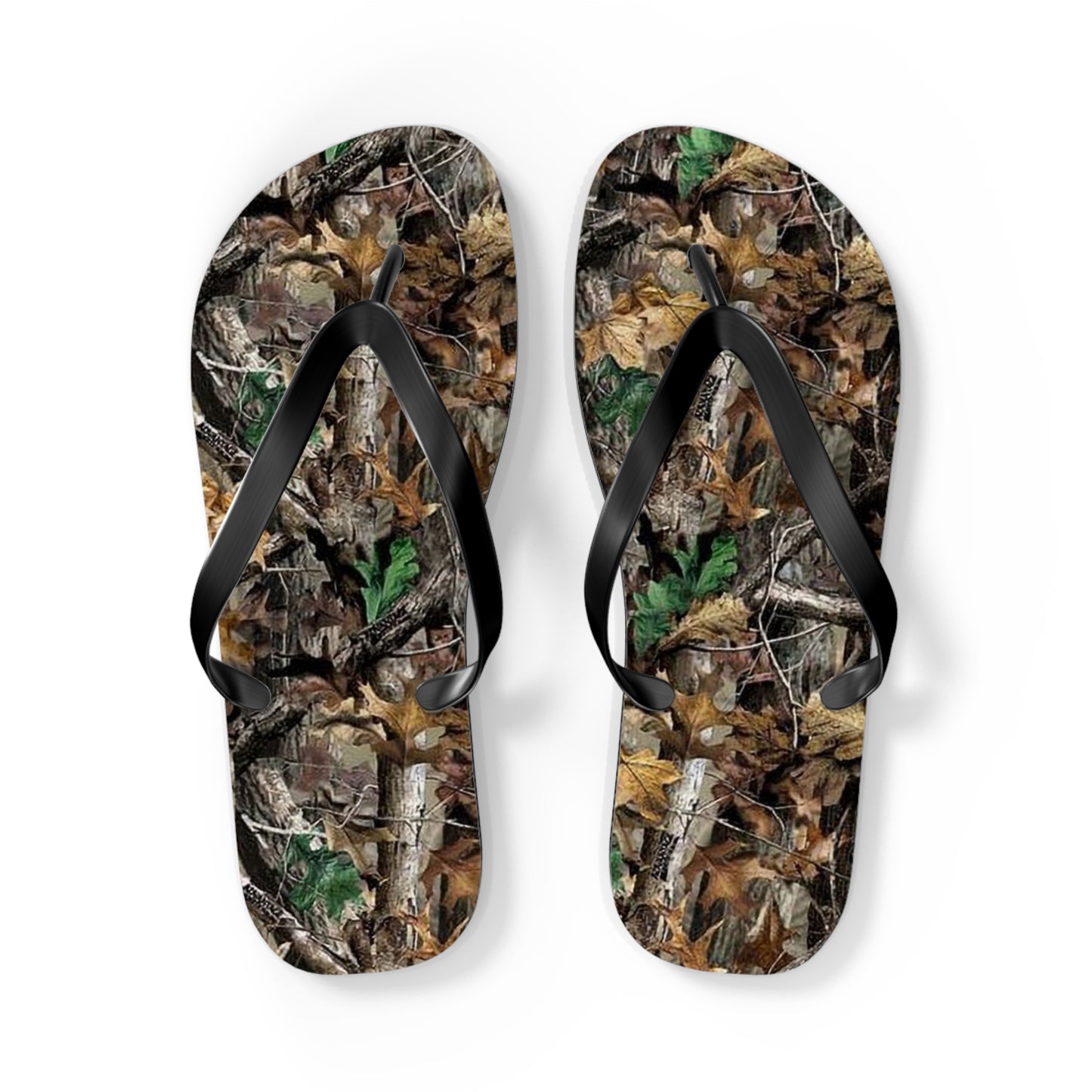 Waves And Sun Sandals Hunting Camo Summer Flip Flops Slides BRAND NEW