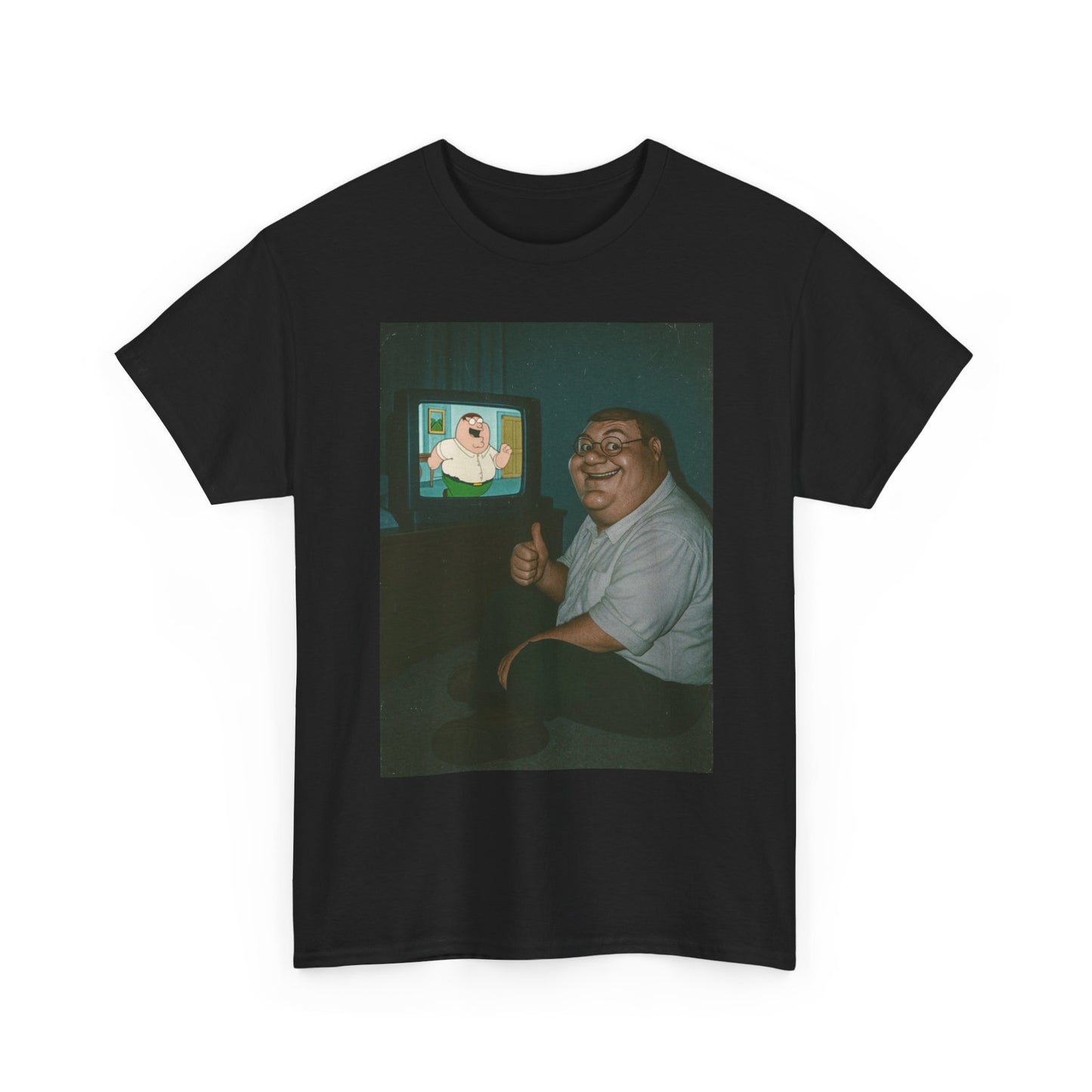 Family Guy Graphic T Shirt Retro Peter Funny Unisex Heavy Cotton Tee