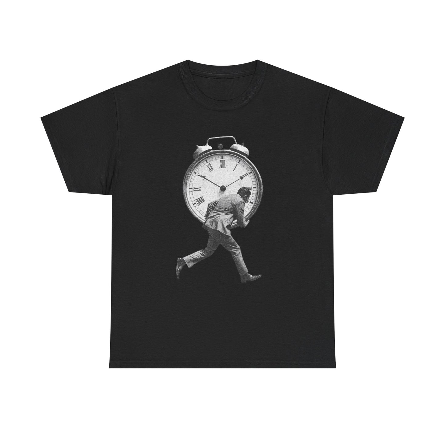Times Running Out Graphic T Shirt NEW GIFT Unisex Heavy Cotton Tee