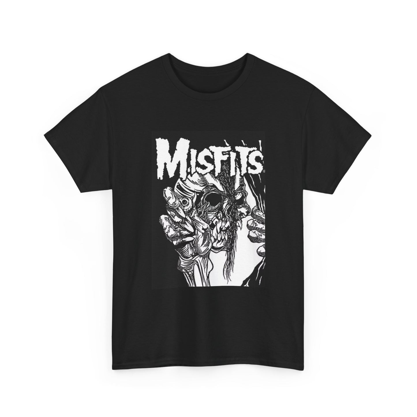 Misfits T-shirt punk rock vintage retro graphic art Unisex Heavy Cotton Tee