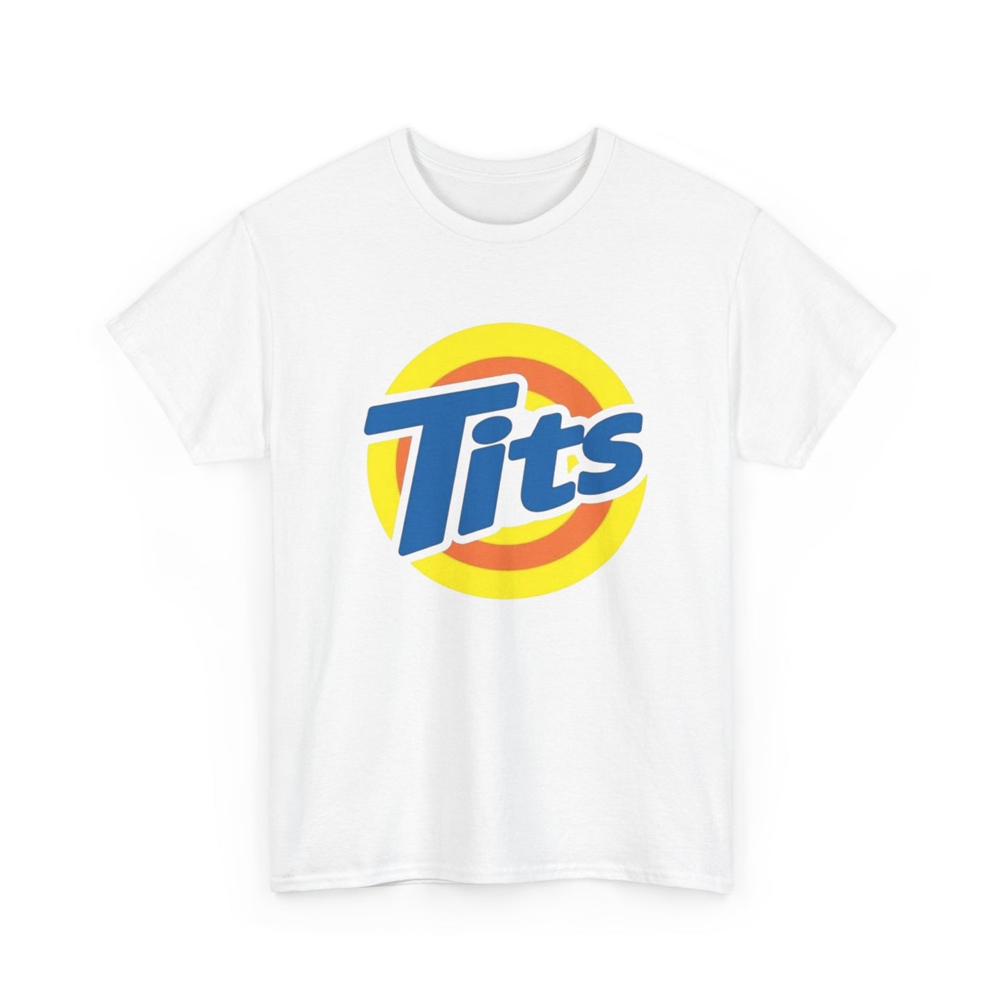 Tits Funny Sex Jokes Graphic T Shirt NEW Unisex Heavy Cotton Tee