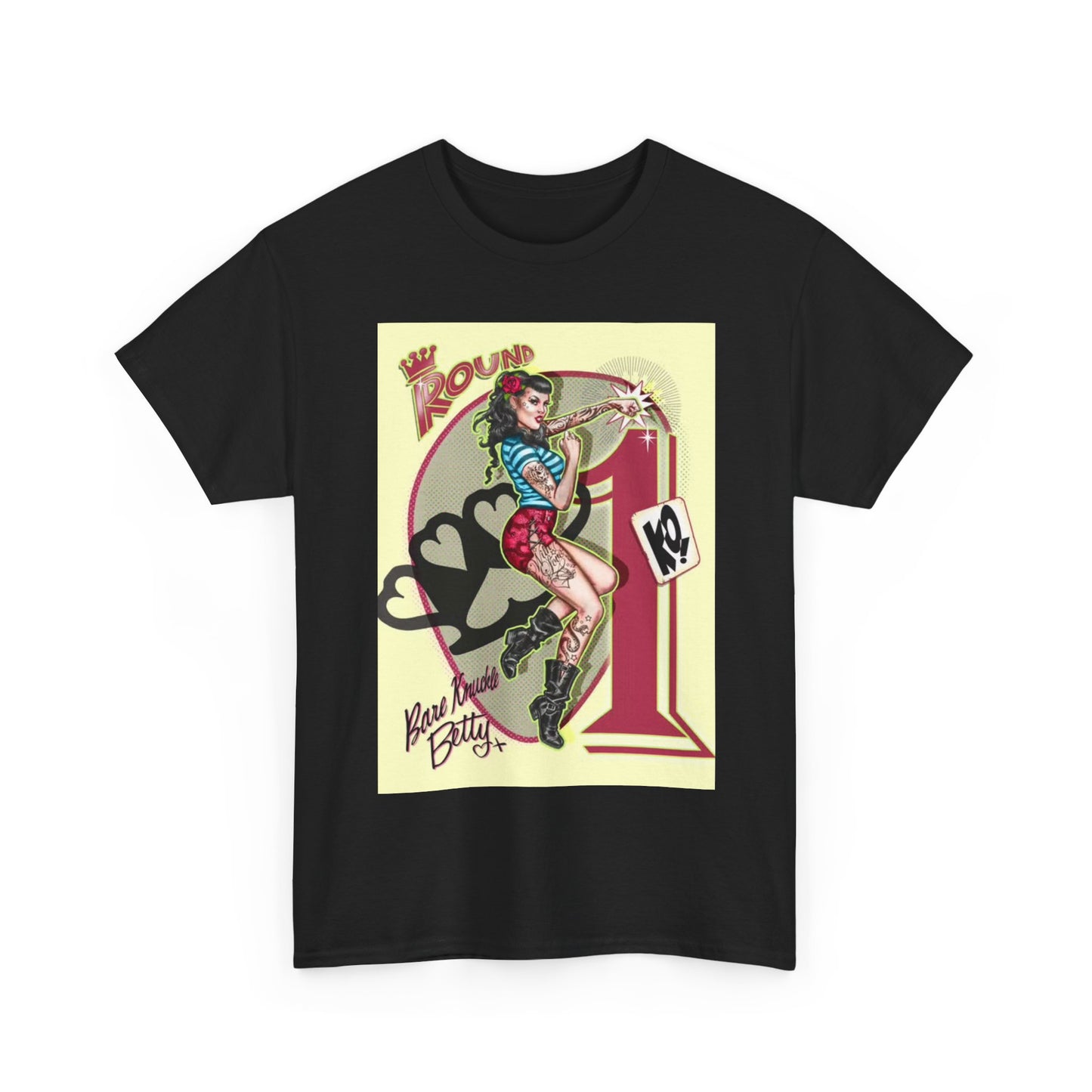 Boxing Life Tshirt 50s Gym MMA UFC graphic Unisex Heavy Cotton Tee