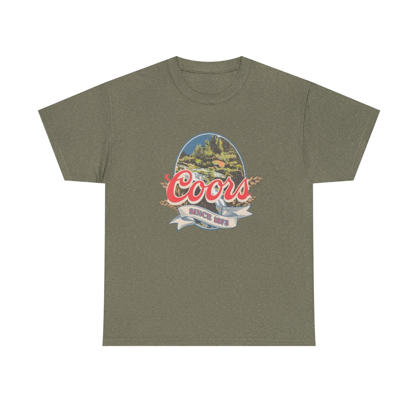 Vintage Coors Beer Graphic T Shirt NEW ADULT TEE Cotton
