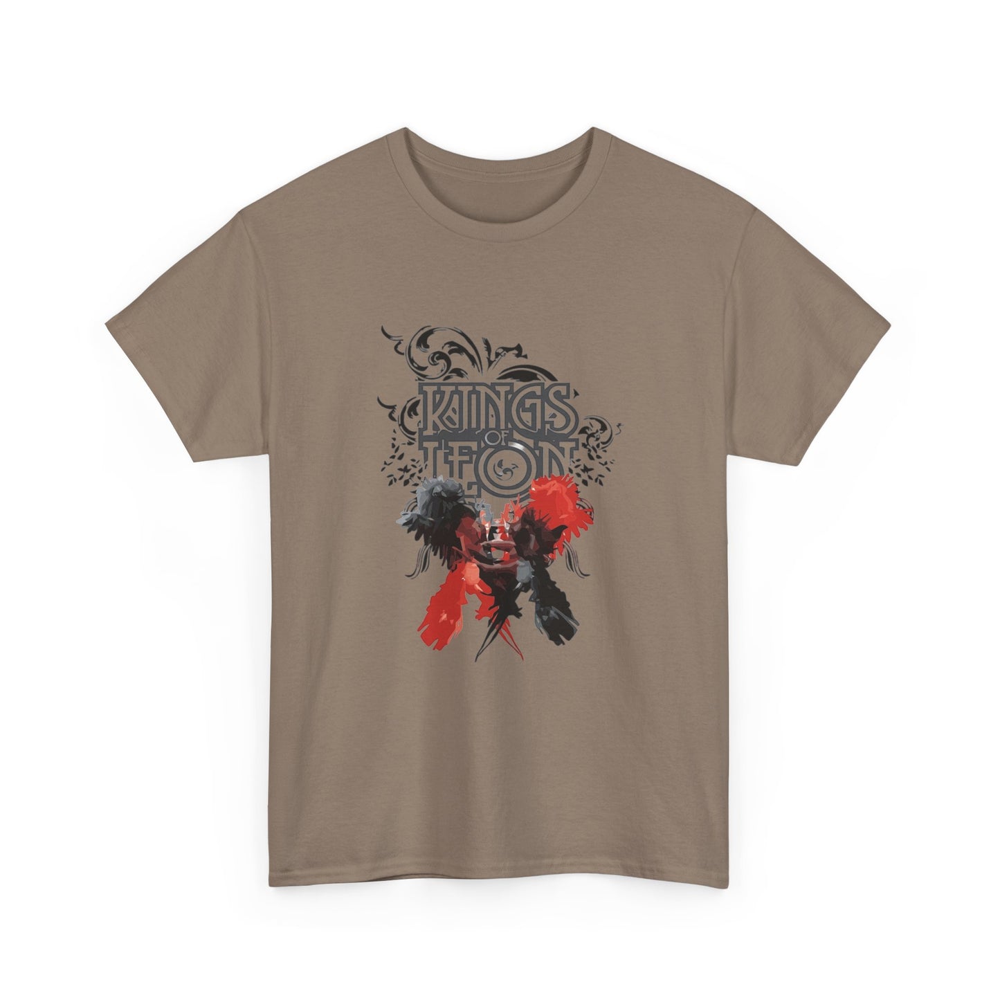 Kings Of Leon Shirt Retro Rock Merch Band Retro Vintage Unisex Heavy Cotton Tee