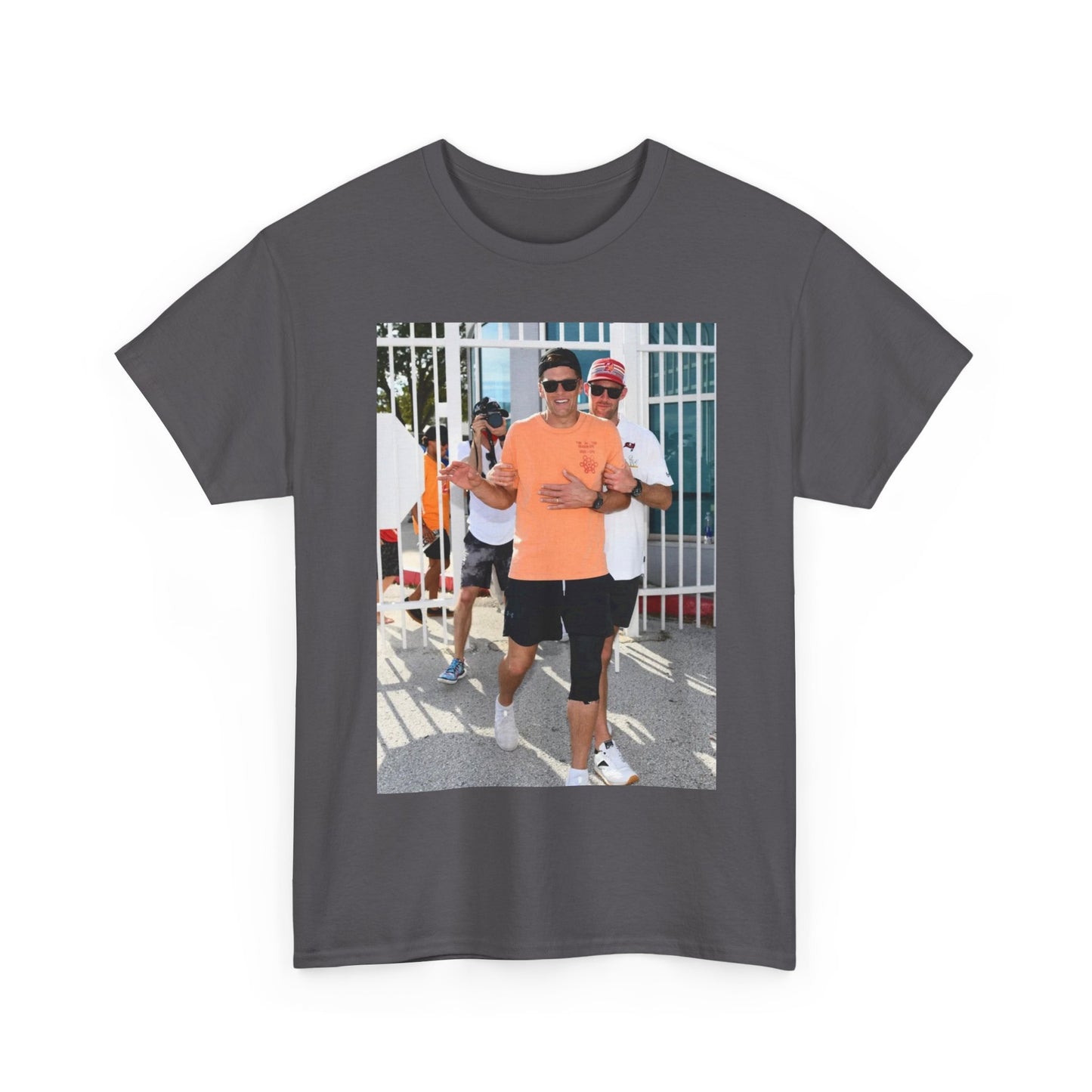 Tom brady funny drunk Tshirt buccaneers Florida patriots Unisex Heavy Cotton Tee