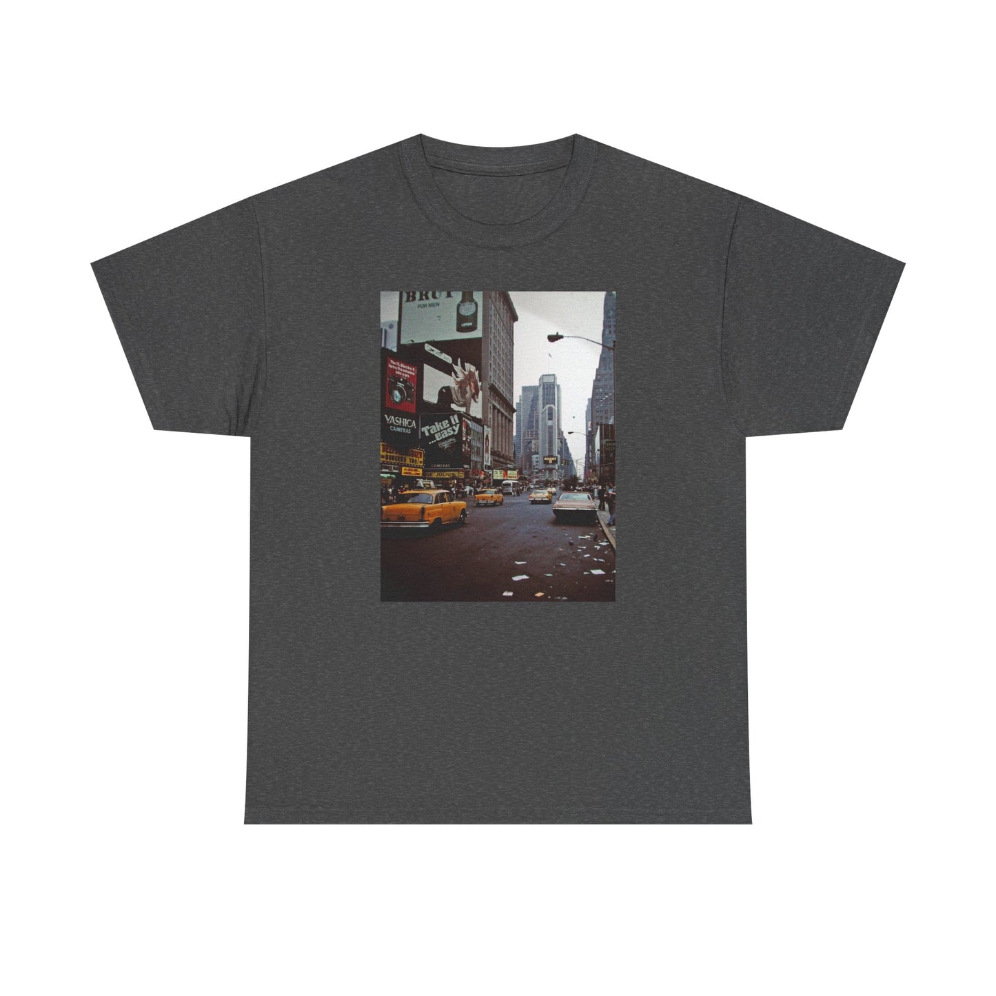 New York retro vintage supreme style Heavy Cotton Tee