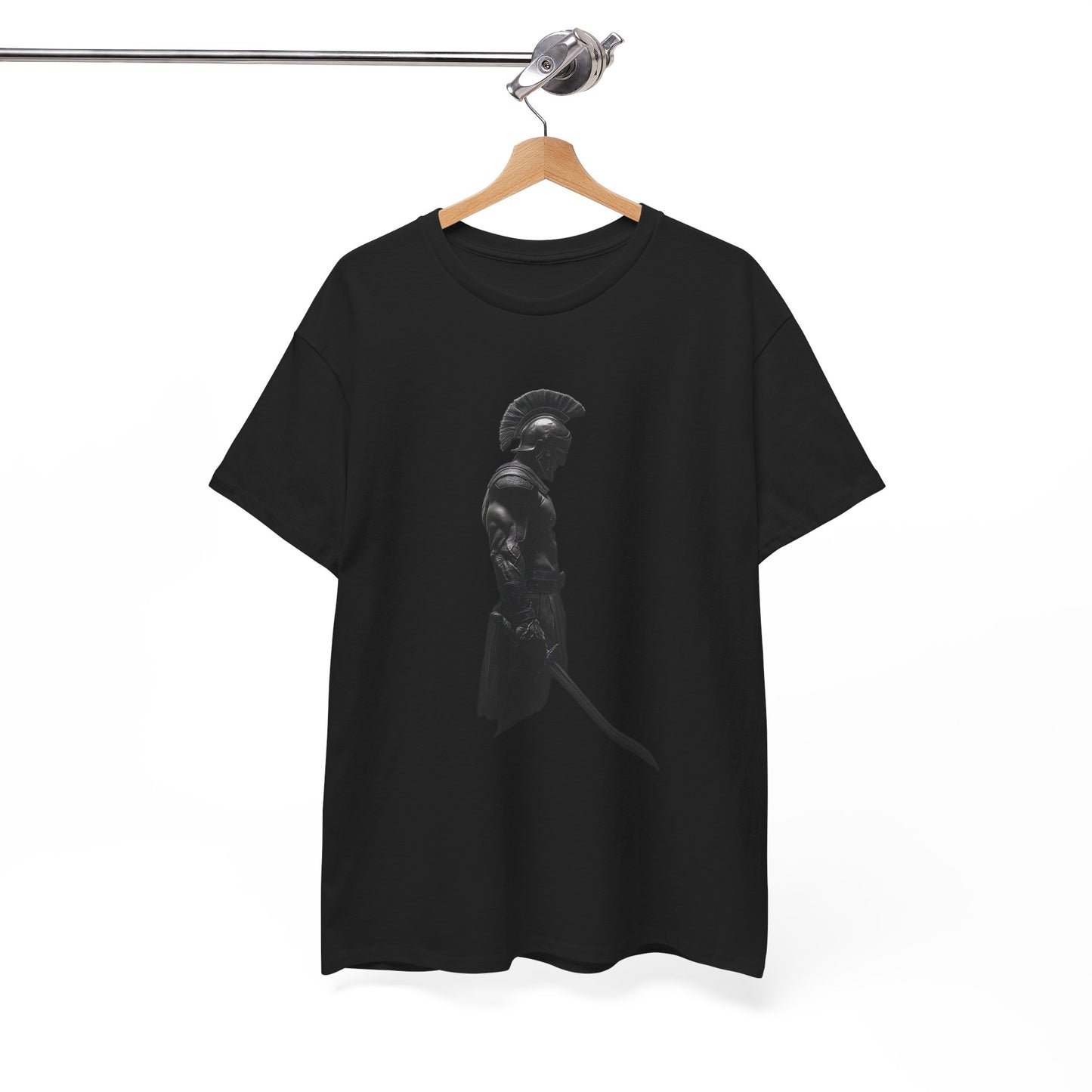 Spartan Warrior Graphic T Shirt Unisex Heavy Cotton Tee