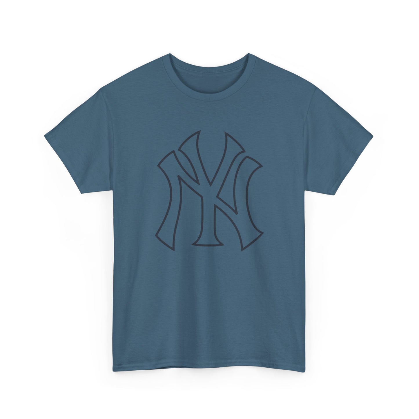 New York Emblem Logo Graphic T Shirt S-5XL Unisex Heavy Cotton Tee