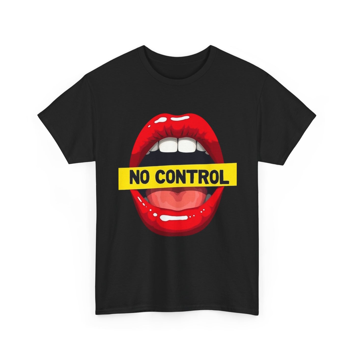 No Control Graphic T Shirt Unisex Heavy Cotton Tee