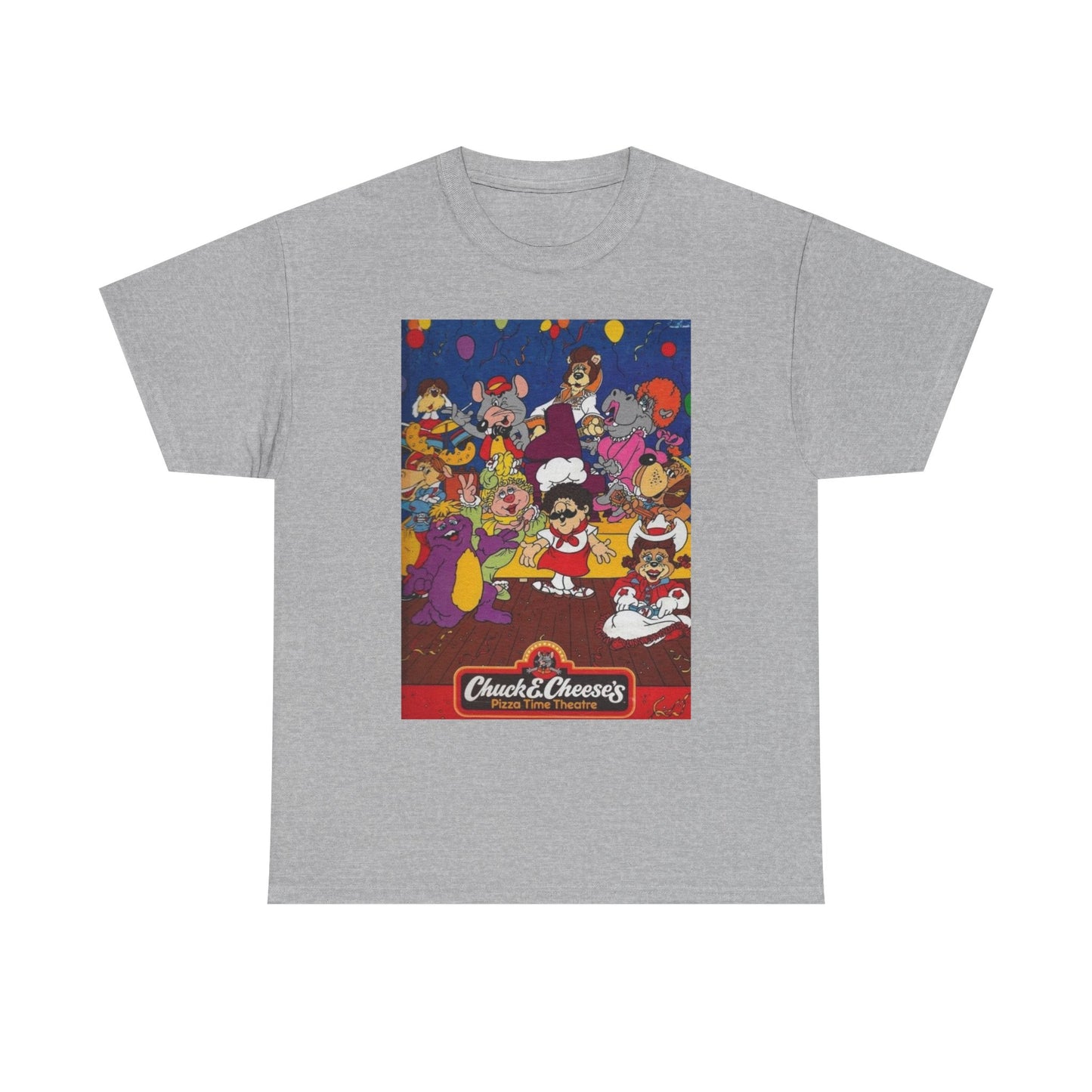 Chuck E Cheese Retro Poster T Shirt BRAND NEW Apparel Unisex Graphic Tee USA