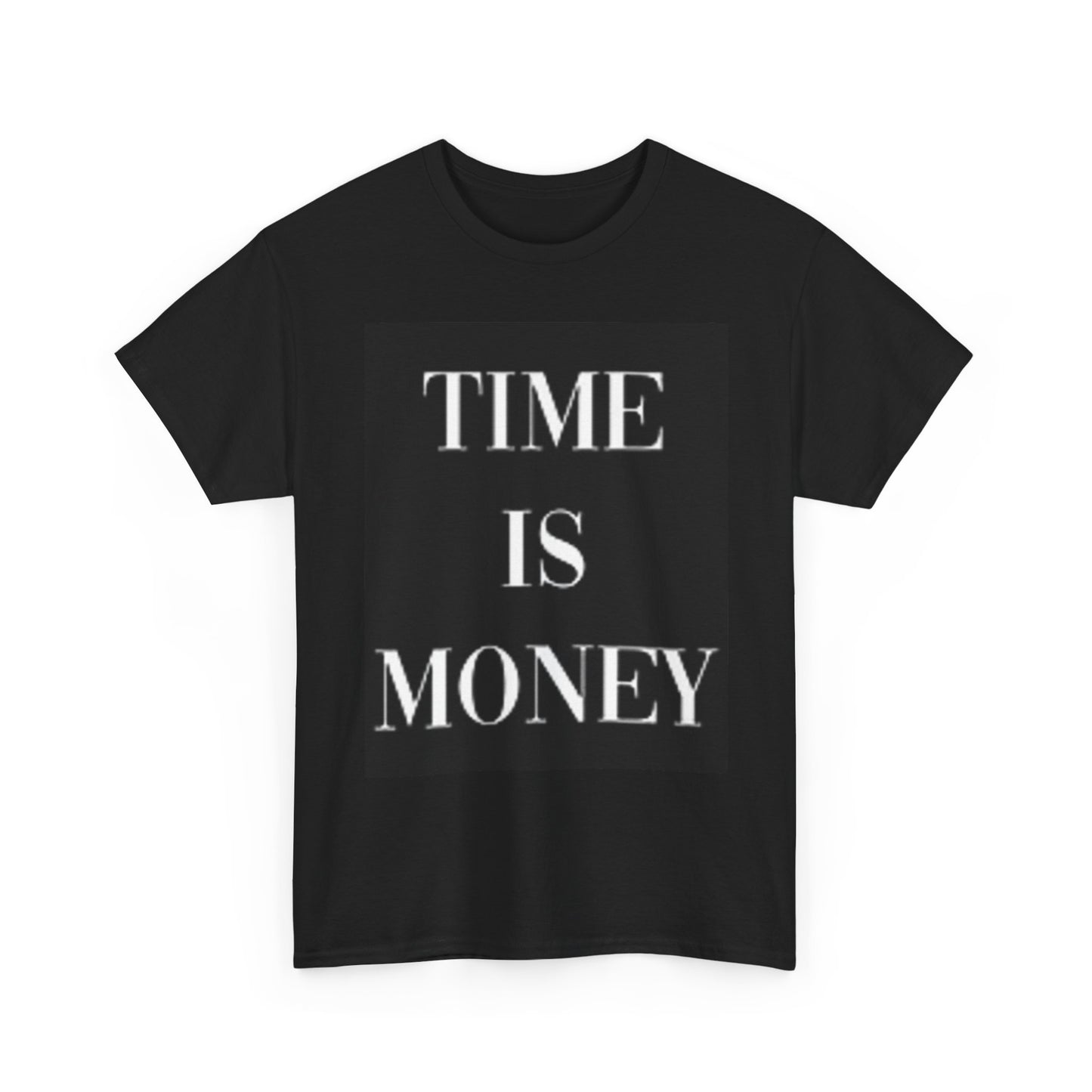 Time Is Money Graphic T Shirt Vintage Motivation Unisex Heavy Cotton Tee