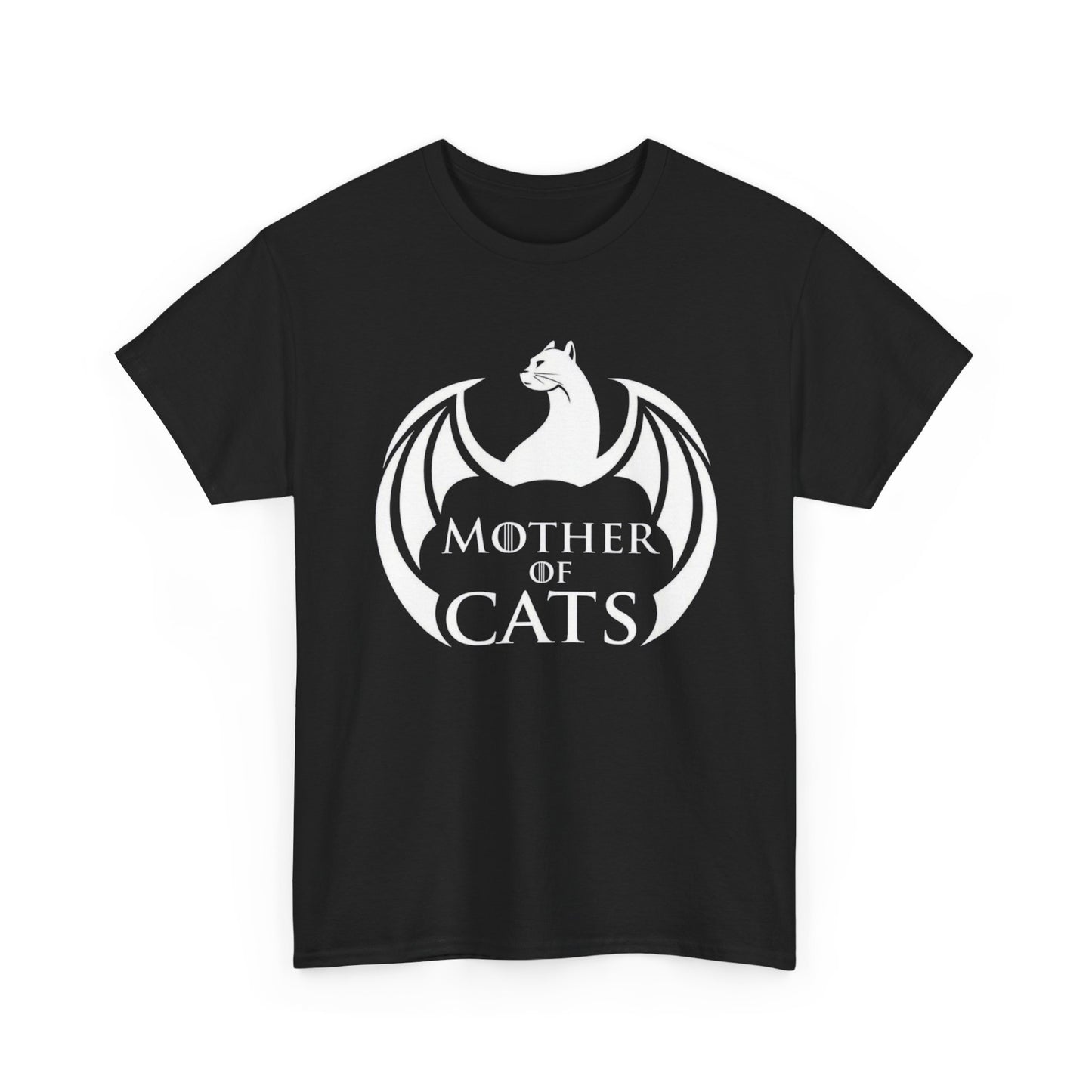 Mother Of Cats Funny Jokes Graphic T Shirt NEW ADULT Unisex Heavy Cotton Tee