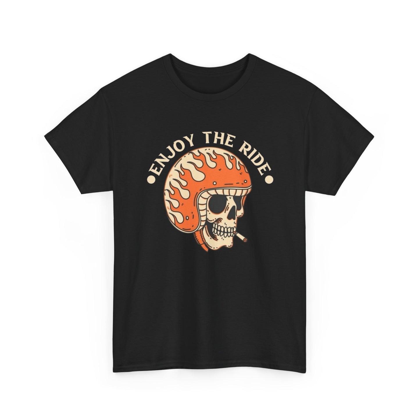 Enjoy The Ride Motorcycles Graphic T Shirt NEW ADULT Unisex Heavy Cotton Tee