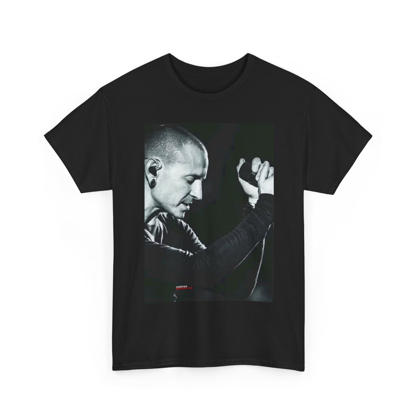 Chester Bennington Tshirt LP Band Rock Unisex Heavy Cotton Tee Linkin Park