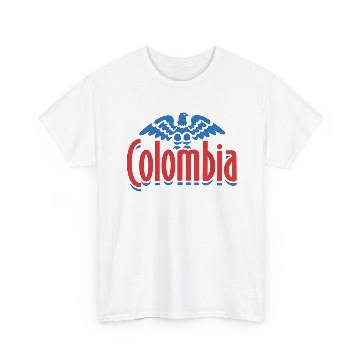 Colombia Graphic T Shirt Men's Travel Vintage Heavy Cotton Tee