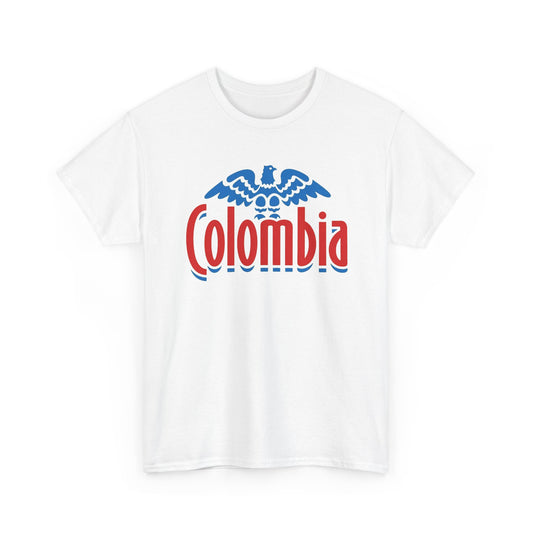 Colombia Graphic T Shirt Men's Travel Vintage Heavy Cotton Tee