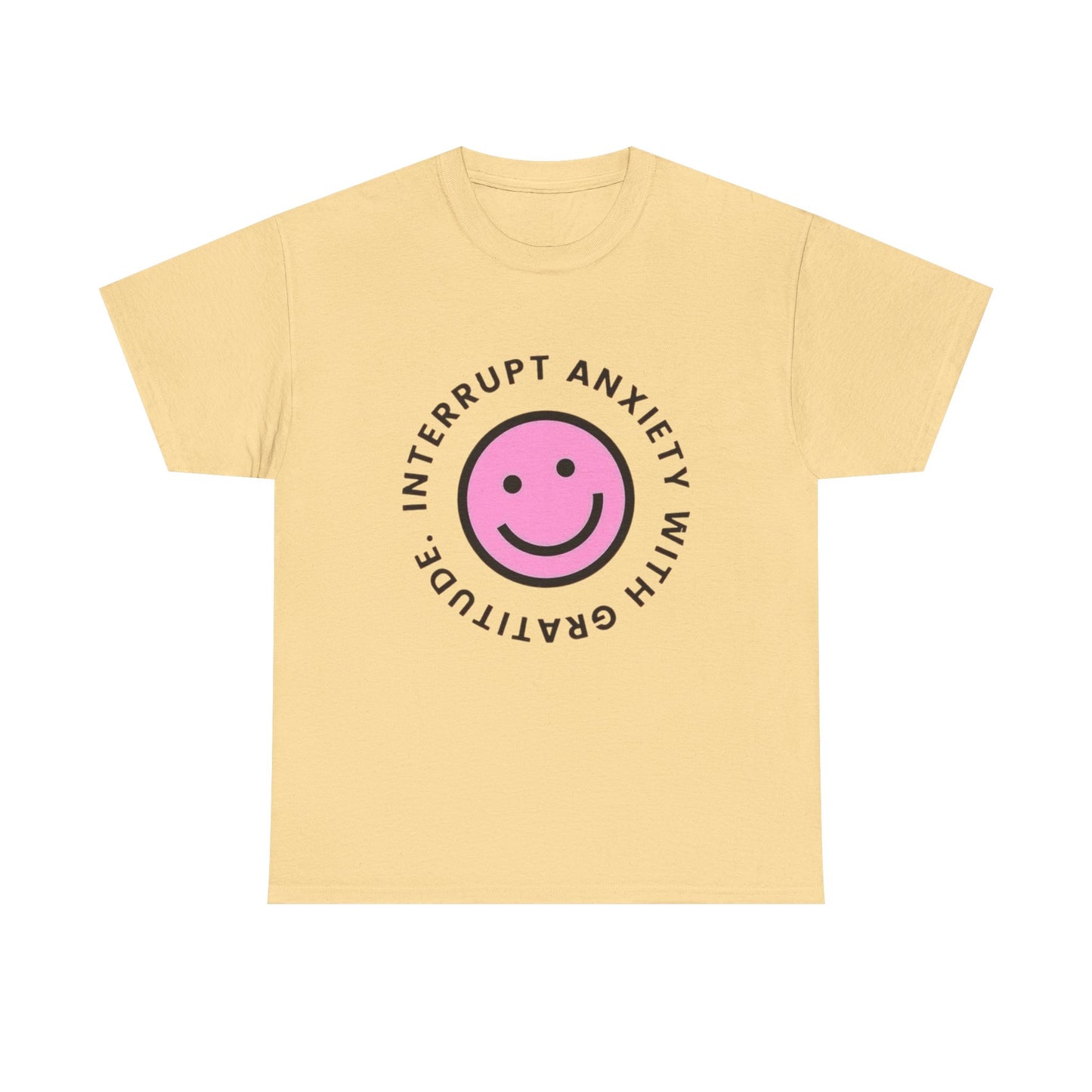 Interrupt Anxiety Graphic T Shirt NEW ADULT Unisex Heavy Cotton Tee