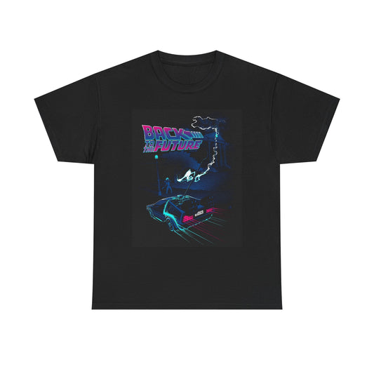 Back To The Future Graphic T Shirt Adult NEW Unisex Heavy Cotton Tee