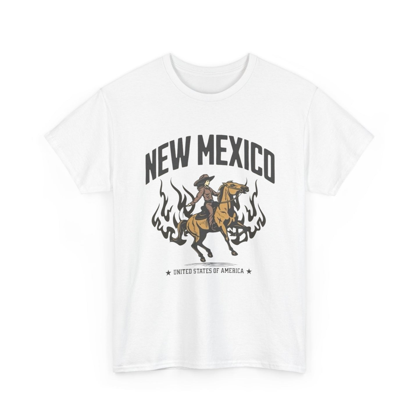 New Mexico Cowboys Graphic T Shirt ALL SIZES Tee Unisex Heavy Cotton