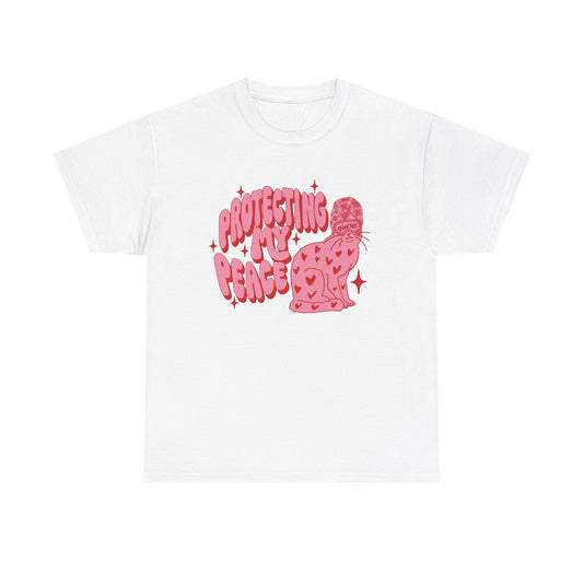 Protecting My Peace Graphic T Shirt Unisex Heavy Cotton Tee Gift